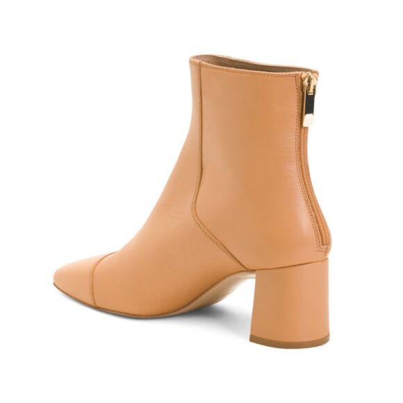 LK BENNETT Light Tan Made In Spain Leather Maxine Ankle Boots - Picture 2 of 2